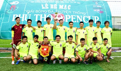 Hai nhà ĐKVĐ có mặt ở chung kết Phú Thọ Open Cup 2015