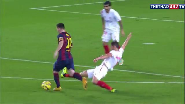 VIDEO: Messi, Suarez, James Rodriguez lọt tốp bàn thắng đẹp nhất La Liga 2014/15