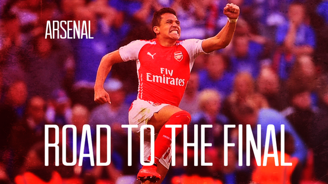 VIDEO: Arsenal - Đường tới chung kết FA Cup 2014/15