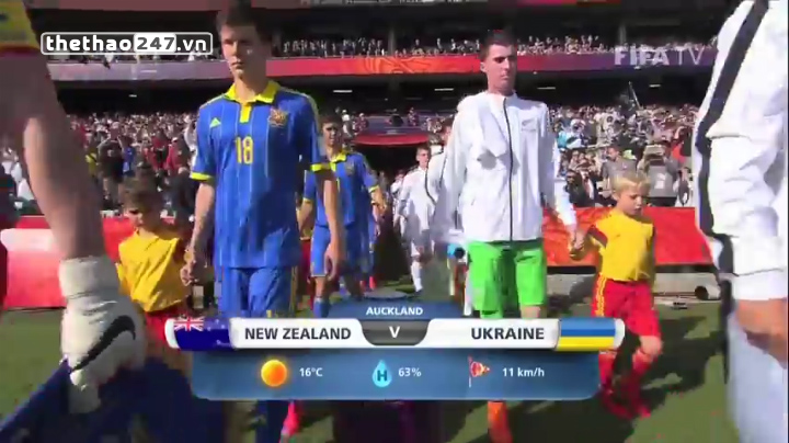 Video Highlight: New Zealand 0-0 Ukraine (U20 FIFA World Cup 2015)