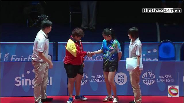 Video SEA Games 28: Mai Hoàng Mỹ Trang 3-0 Lee Rou You (Malaysia)