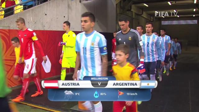 Video bàn thắng: Áo - Argentina (U20 FIFA World Cup 2015)