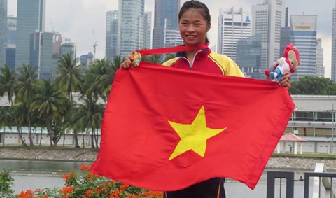 Cô gái vàng Trương Thị Phương không biết bơi và bị kiểm tra doping