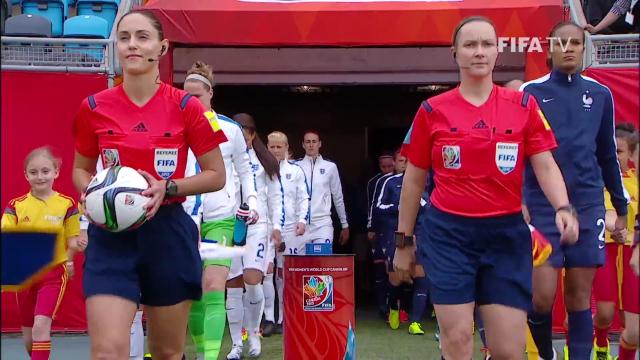 Video bàn thắng: Pháp 1-0 Anh (World Cup bóng đá nữ 2015)