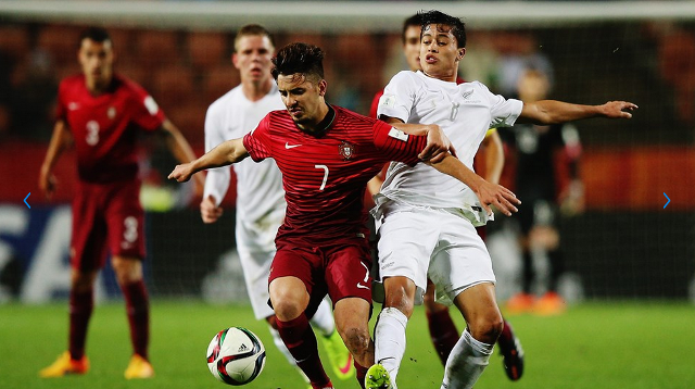 Video clip bàn thắng: Bồ Đào Nha 2-1 New Zealand (U20 FIFA World Cup 2015)
