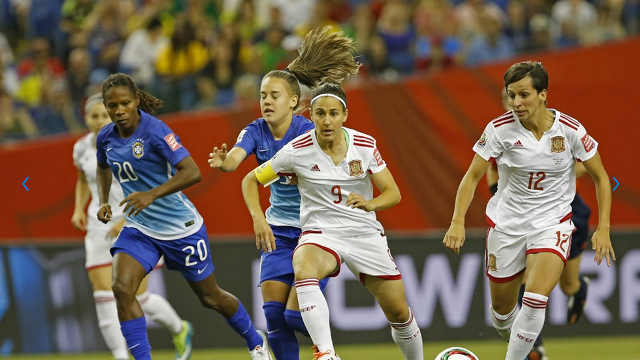 Video clip bàn thắng: Brazil 1-0 Tây Ban Nha (FIFA World Cup bóng đá nữ 2015)