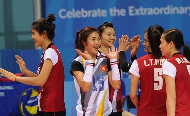 Video bóng chuyền nữ SEA Games 28: Việt Nam - Singapore (Bán kết)