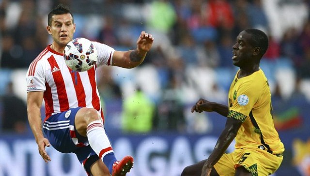 Video clip bàn thắng: Paraguay 1-0 Jamaica (Copa America 2015)
