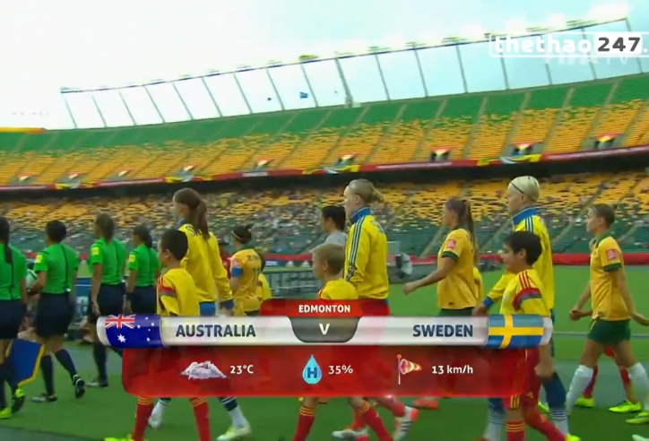 VIDEO: Australia 1-1 Thụy Điển (World Cup bóng đá nữ 2015)