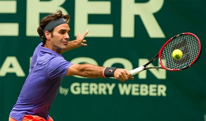 Gerry Weber Open 2015: Federer, Nishikori và Berdych cùng vào tứ kết