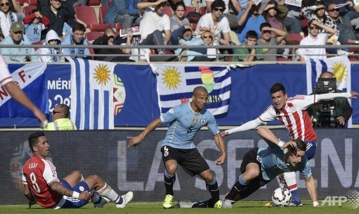 Video Copa America 2015: Uruguay 1-1 Paraguay