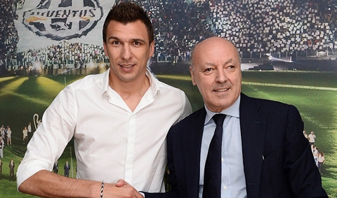 Juventus chính thức sở hữu Mandzukic