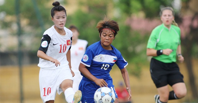 Đánh bại Philippines, U14 nữ Việt Nam có 3 điểm đầu tiên tại AFF Cup 2015