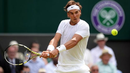 Nadal tụt xuống vị trí hạt giống thấp nhất trong lịch sử dự Wimbledon