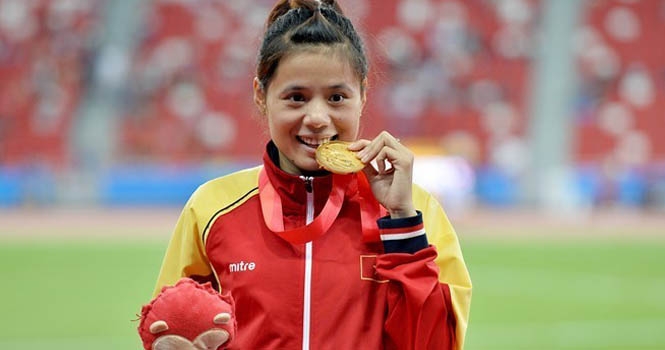 Nguyễn Thị Huyền tiếp tục giành vàng tại Grand Prix châu Á