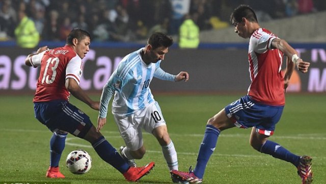 Video clip bàn thắng: Argentina 6-1 Paraguay (Bán kết Copa America 2015)