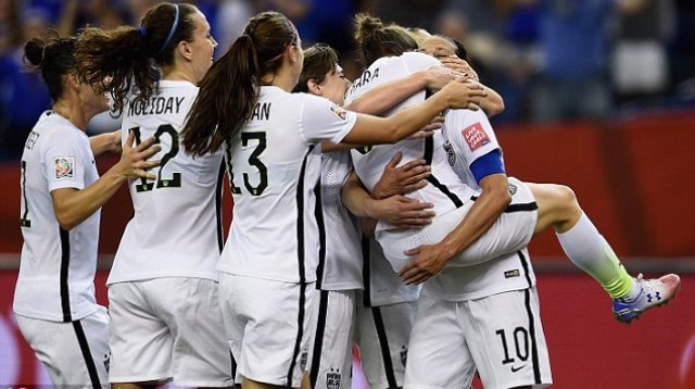 Video clip bàn thắng: Mỹ 2-0 Đức (Bán kết World Cup bóng đá nữ 2015)