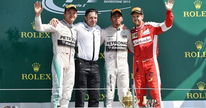 F1: Hamilton giành chiến thắng thứ 5, Alonso có điểm