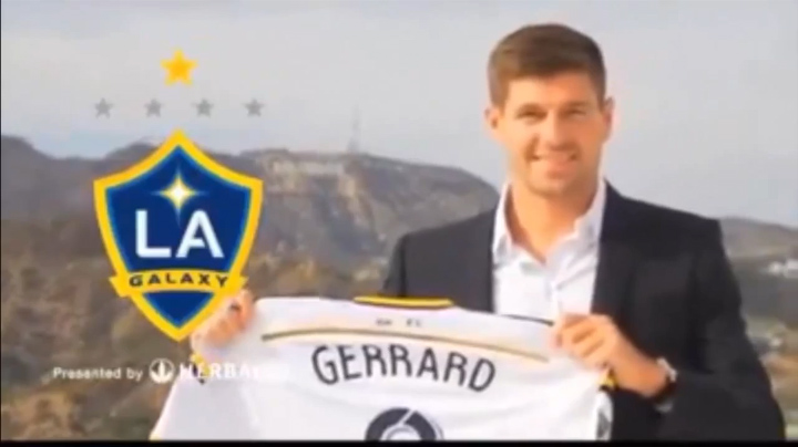 VIDEO: Gerrard ra mắt áo đấu tại LA Galaxy