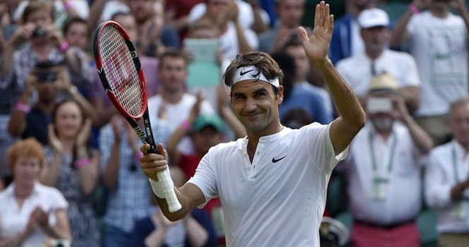 Wimbledon 2015: Federer và Murray vào tứ kết, Djokovic chờ đấu tiếp
