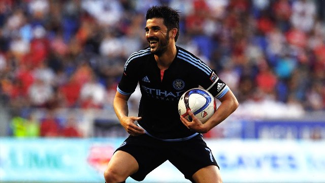 VIDEO: Cú đúp bàn thắng đẹp mắt của David Villa trong màu áo New York City