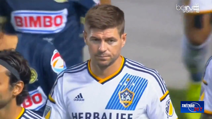VIDEO: Màn trình diễn của Gerrard trong trận đầu khoác áo LA Galaxy