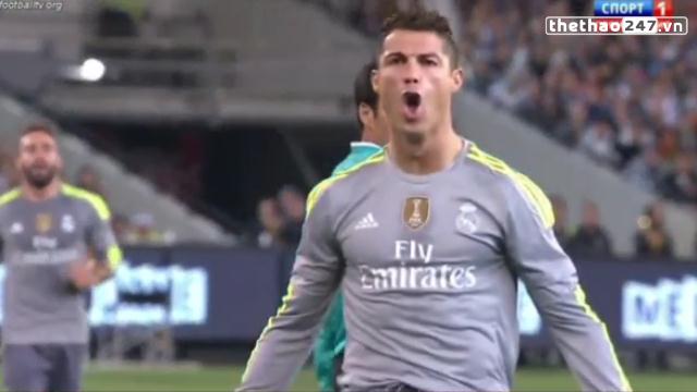 VIDEO: Ronaldo phấn khích với bàn thắng đầu tiên ở chuyến du đấu Hè 2015
