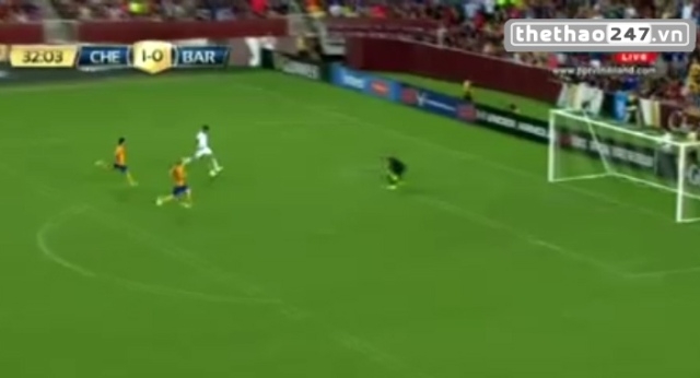 VIDEO: Costa bỏ lỡ đáng tiếc khi đối mặt thủ môn Ter Stegen