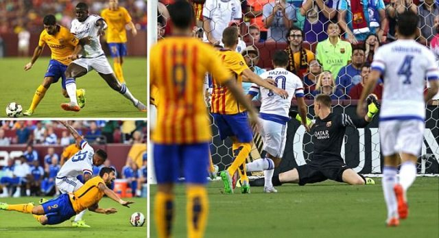 Video bàn thắng: Chelsea 2-2 (Pen 4-2) Barcelona (Giao hữu 2015)
