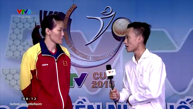 VIDEO: Ngọc Hoa xin lỗi người hâm mộ sau thất bại ở VTV Cup 2015