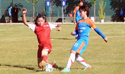 Ngày mai 6/8, khai mạc lượt đi giải bóng đá nữ U19 Quốc gia 2015