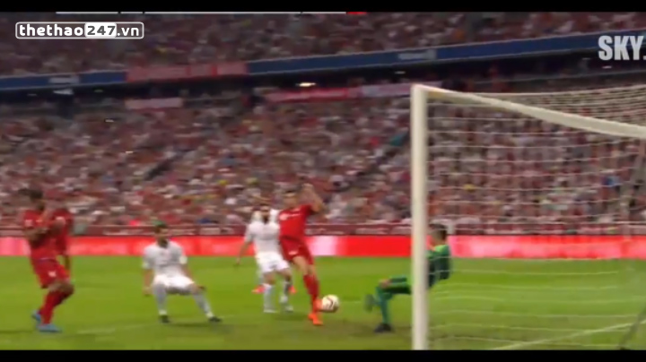 Video bàn thắng: Bayern Munich 1-0 Real Madrid (Chung kết Audi Cup 2015)