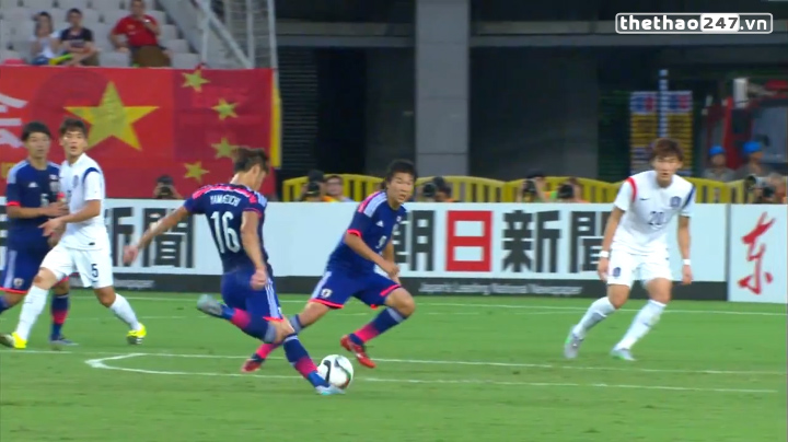 Video bàn thắng: Nhật Bản 1-1 Hàn Quốc (Giải vô địch Đông Á 2015)