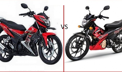So sánh Honda Sonic 150R và Suzuki Raider R150 tại Việt Nam