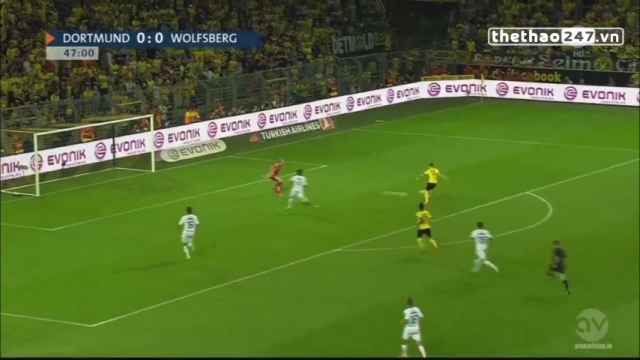 VIDEO: Pha phối hợp ghi bàn đẹp mắt của các cầu thủ Dortmund