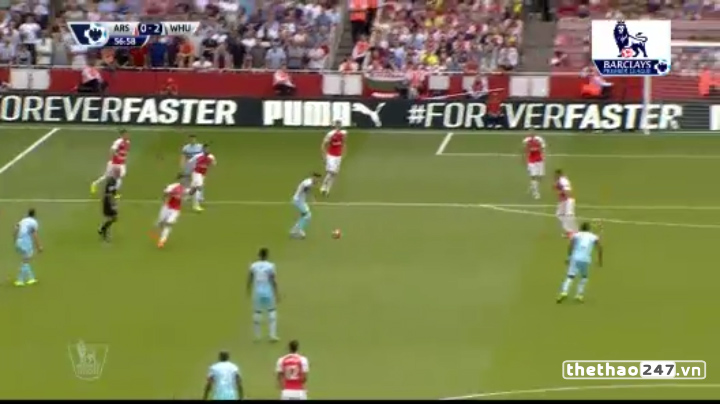 VIDEO: Sai lầm khiến Arsenal phải nhận bàn thua thứ 2