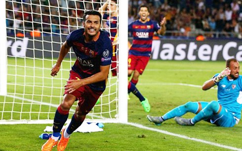 Pedro nói về tương lai sau khi giúp Barca giành Siêu cúp