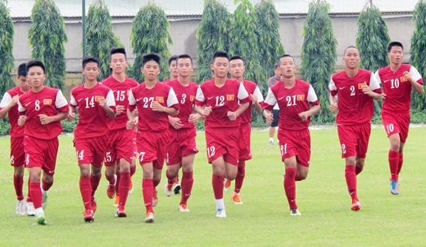 Tuyển U16 Việt Nam tập trung trở lại, chuẩn bị cho Vòng loại U16 Châu Á 2016