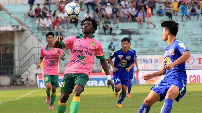 Video bàn thắng: Đồng Tháp 1-0 HAGL (V21 V-League 2015)
