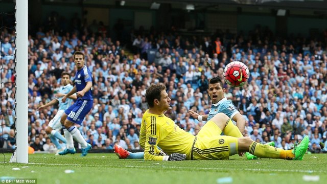 VIDEO: Những pha hỏng ăn đáng tiếc của Aguero trong trận đấu với Chelsea