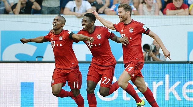 Video bàn thắng: Hoffenheim 1-2 Bayern Munich (Vòng 2 Bundesliga)