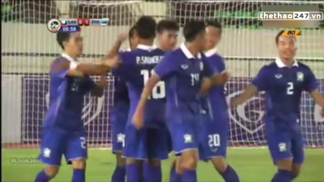 Video bàn thắng: U19 Lào 1-2 U19 Thái Lan (Giải vô địch Đông Nam Á 2015)