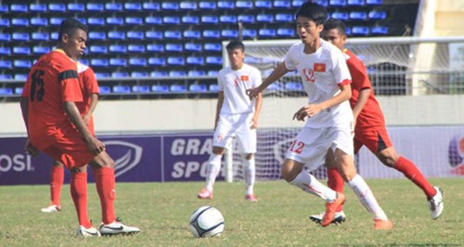 U19 Việt Nam nhẹ nhàng đánh bại U19 Đông Timor ngày ra quân