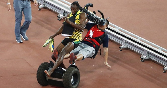 Usain Bolt than bị đối thủ 'ám hại' sau khi giành HCV