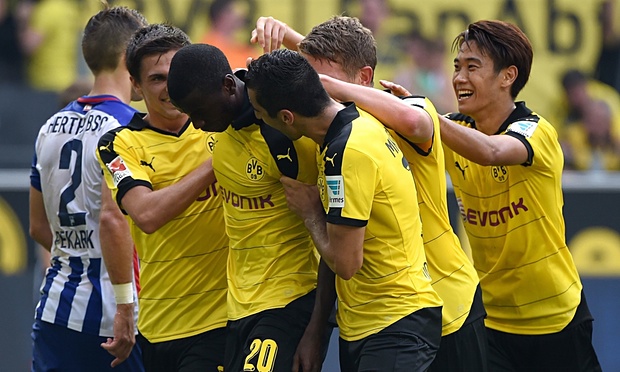 Video bàn thắng: Dortmund 3-1 Hertha Berlin (Vòng 3 Bundesliga)
