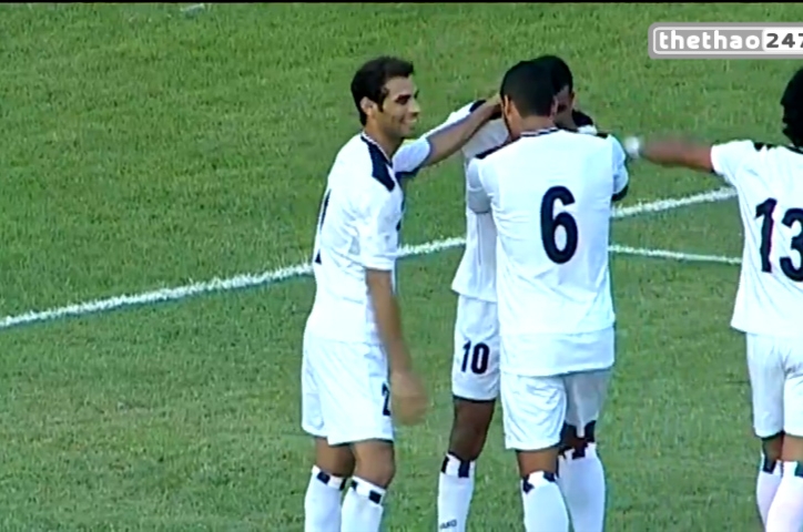 Video bàn thắng: Iraq 5-1 Đài Loan (Vòng loại World Cup 2015)