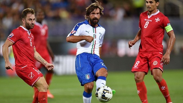 Video bàn thắng: Italia 1-0 Malta (Vòng loại Euro 2016)