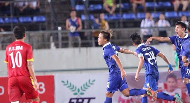 Video bàn thắng: Việt Nam 0-6 Thái Lan (Chung kết U19 Đông Nam Á 2015)