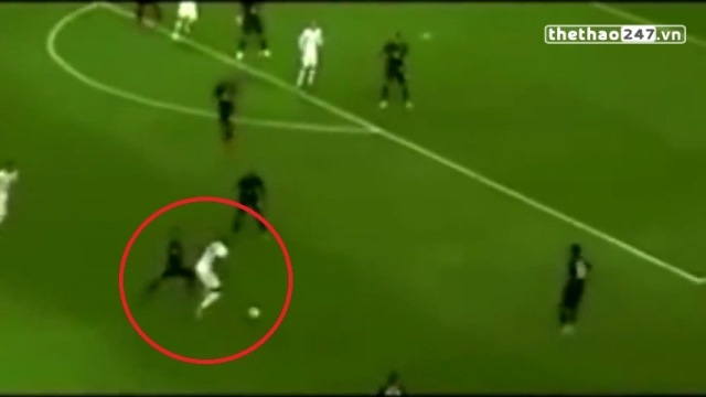 VIDEO: Ronaldo 'nóng mắt' với pha đi bóng kỹ thuật của Paul Pogba