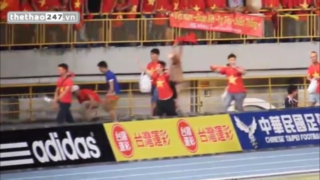 VIDEO: Lý do trận đấu giữa Đài Loan và Việt Nam bù giờ 10 phút